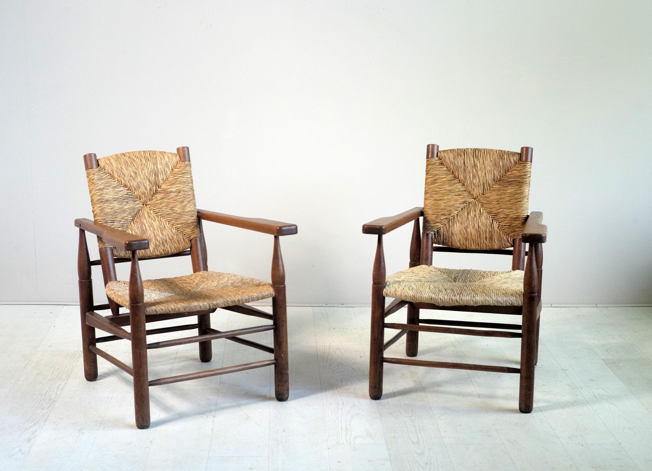 Exceptional pair of chair called 