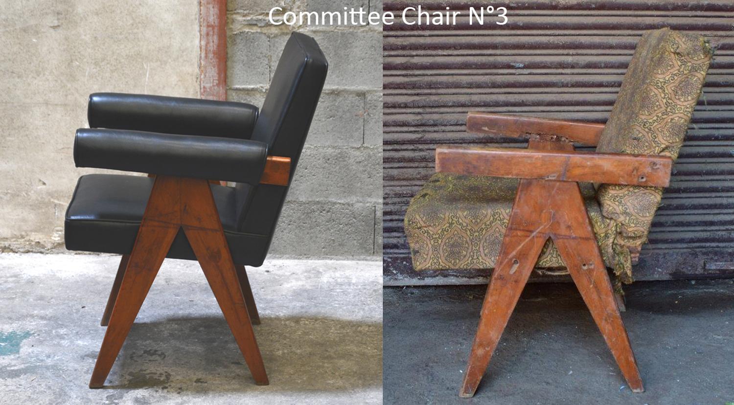 Pierre Jeanneret Pair of Senate Committee Chairs For Sale 12
