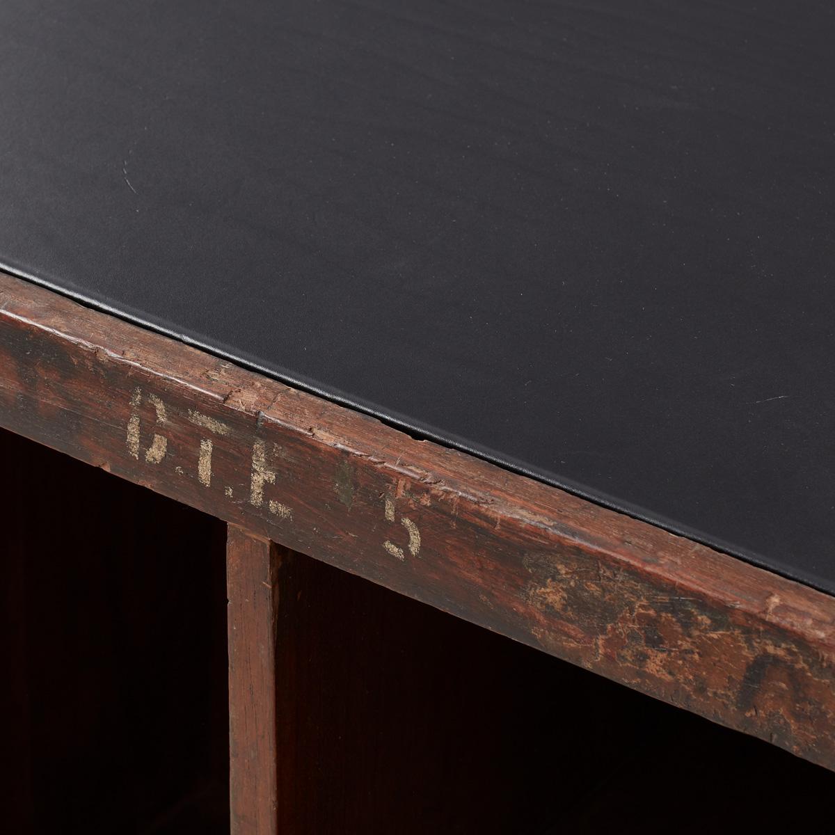 Mid-20th Century Pierre Jeanneret Pigeon Hole Desk, France/India 1957