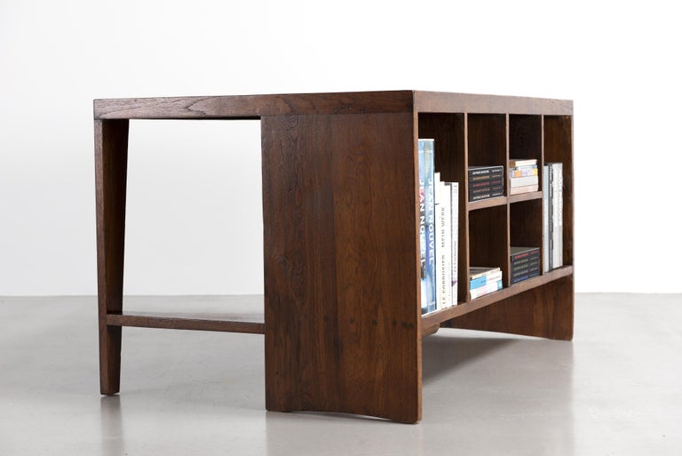 Pierre Jeanneret, Pigeonhole Desk, circa 19571958 For Sale at 1stDibs