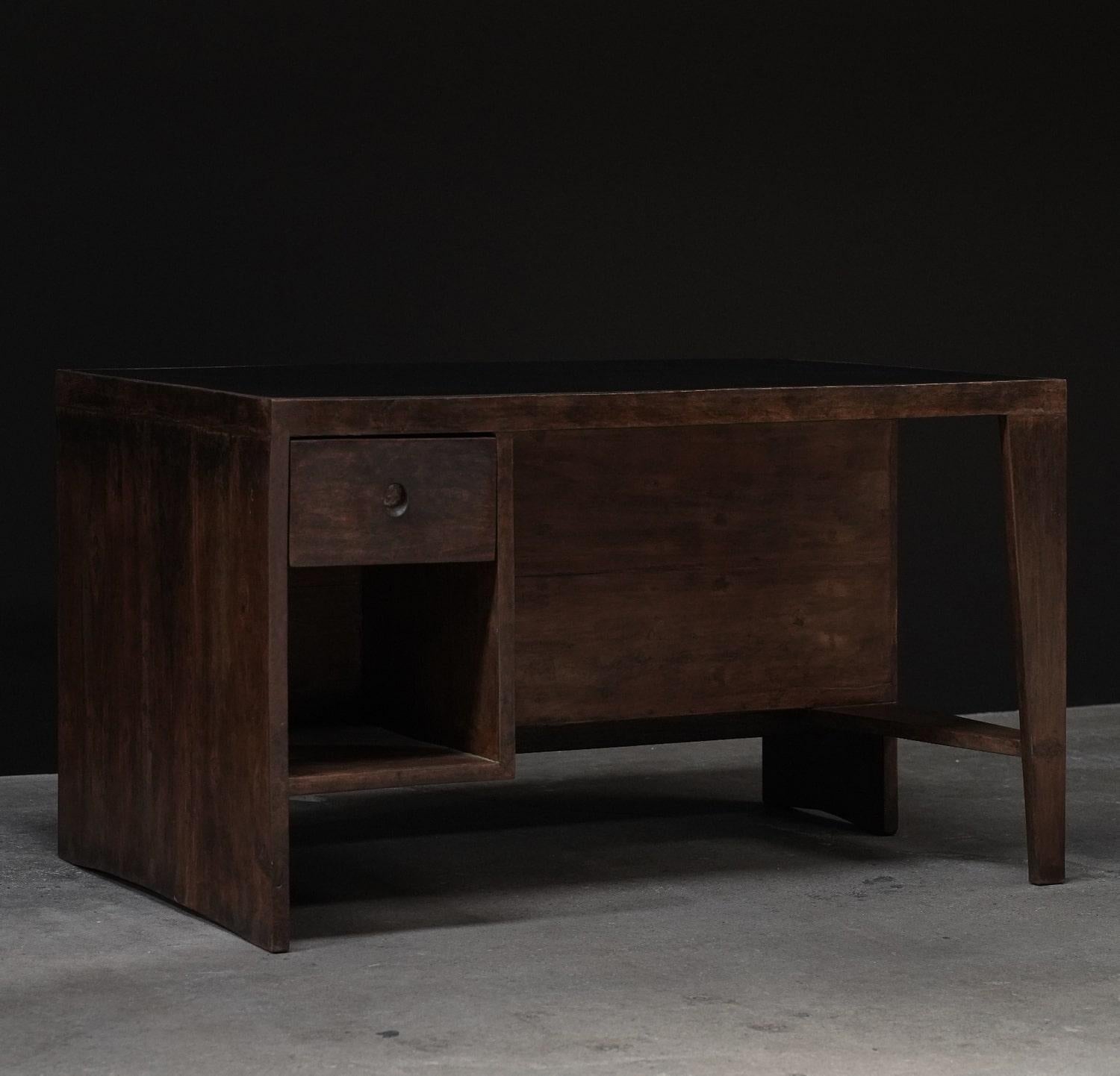Pierre Jeanneret Pigeonhole Desk In Good Condition For Sale In Los Angeles, CA