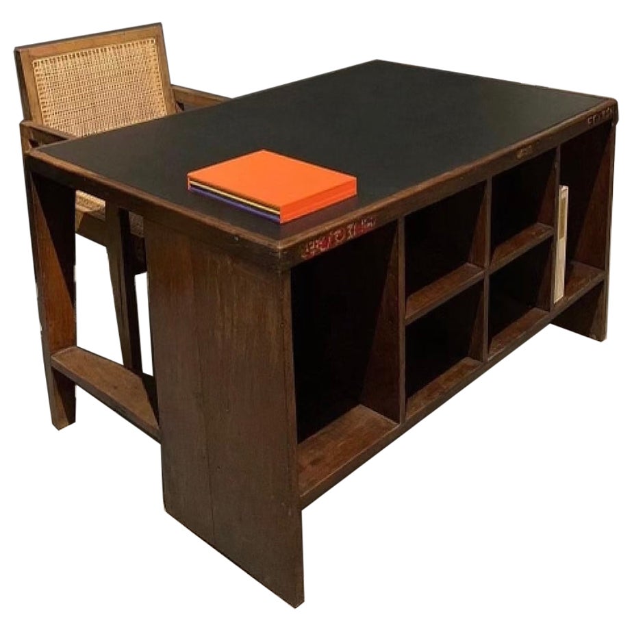 Bureau Pierre Jeanneret Pigeonhole en vente