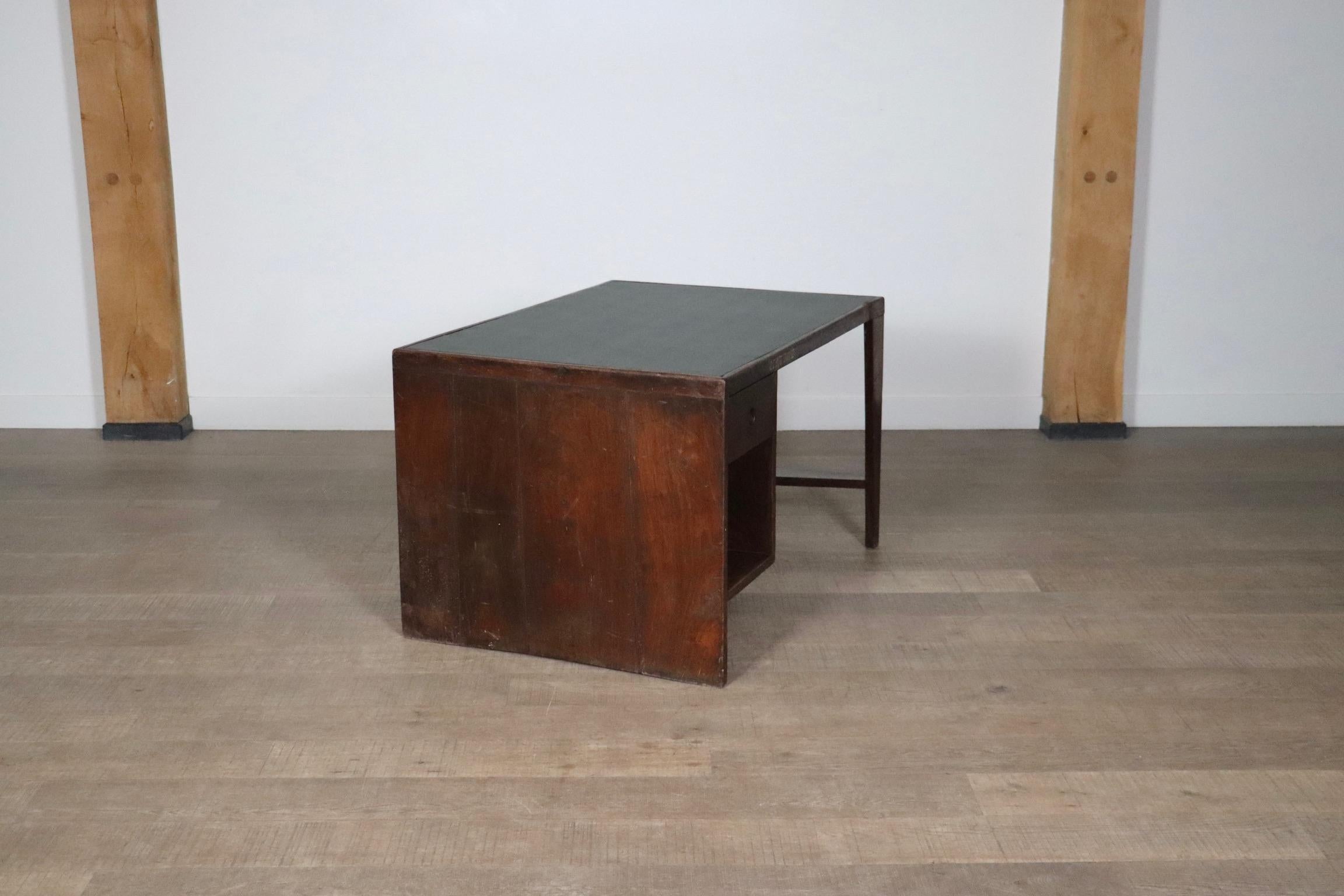 Pierre Jeanneret Pigeonhole Desk PJ-BU-02-A, India 1950s 6
