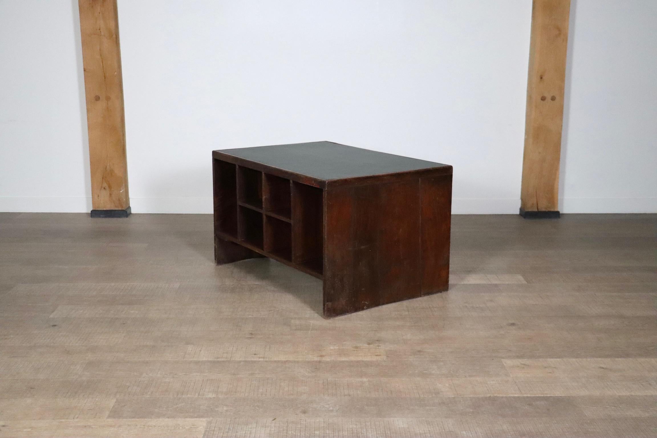 Pierre Jeanneret Pigeonhole Desk PJ-BU-02-A, India 1950s 7