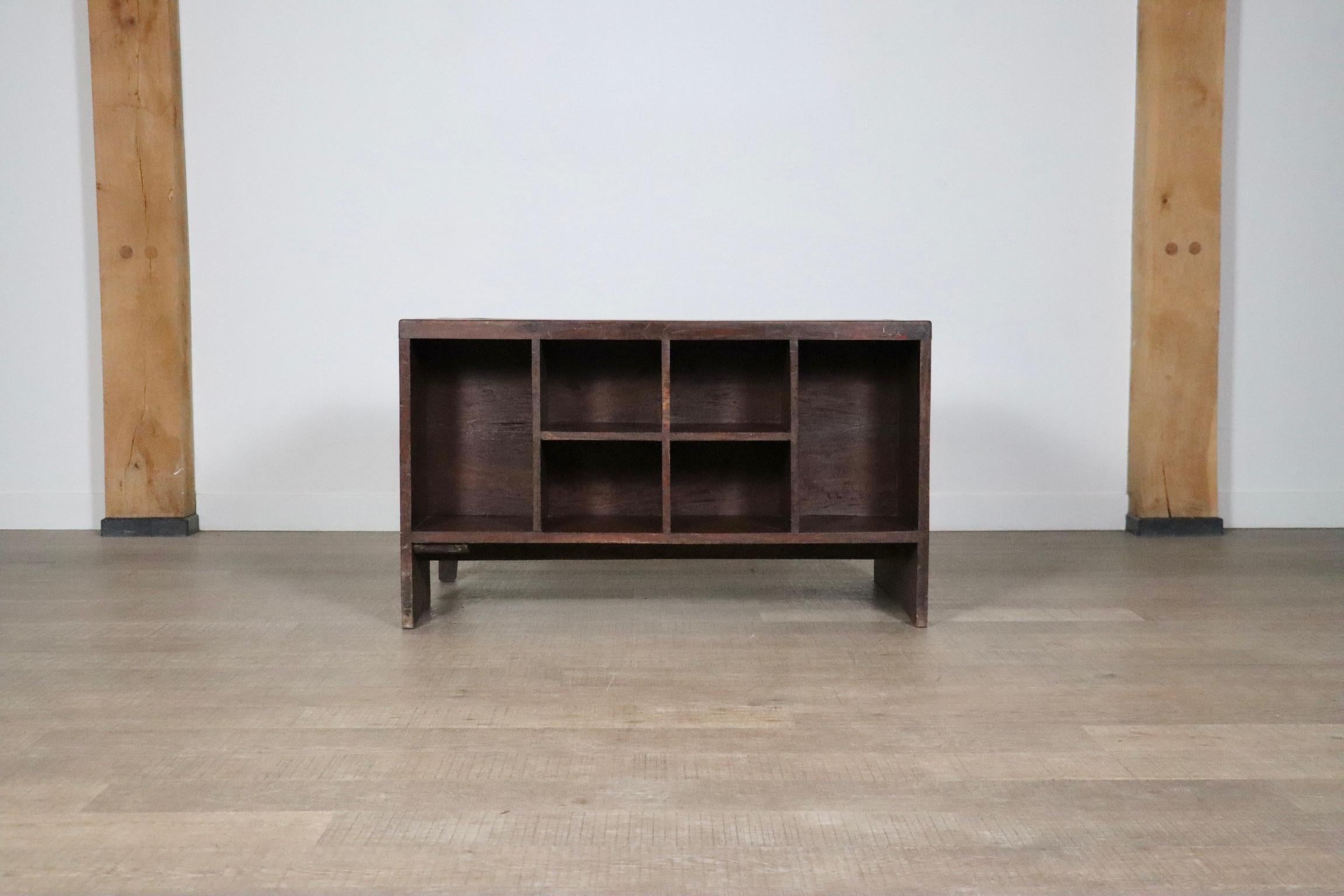 Pierre Jeanneret Pigeonhole Desk PJ-BU-02-A, India 1950s 10