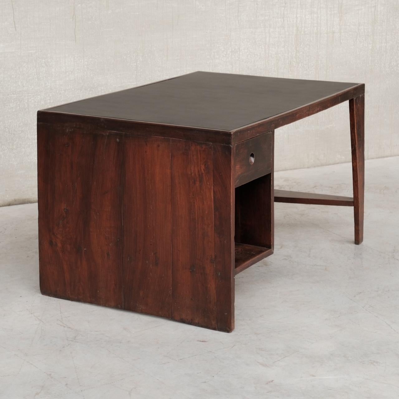 Pierre Jeanneret Pigeonhole Mid-Century Desk PJ-BU-02-A  For Sale 8