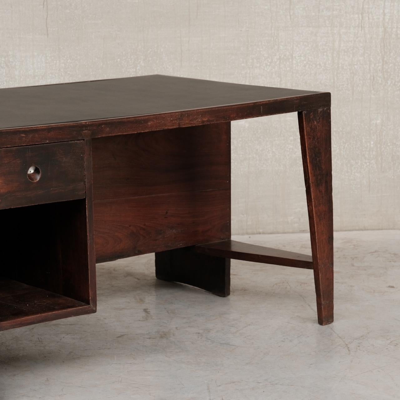 Pierre Jeanneret Pigeonhole Mid-Century Desk PJ-BU-02-A For Sale 2