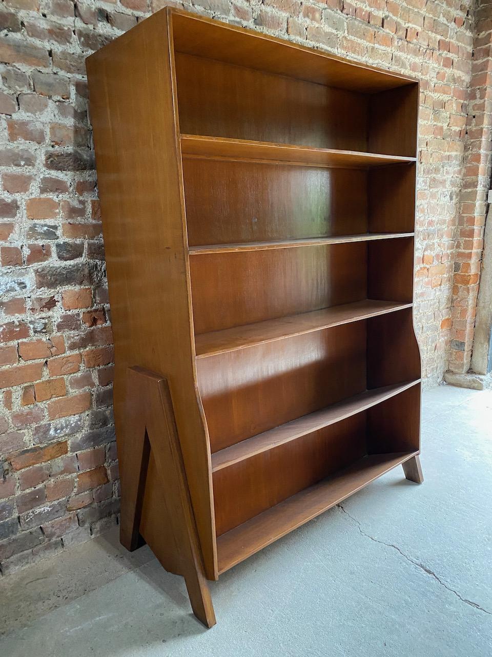 Pierre Jeanneret PJ-050112 Double Sided Bookcase Chandigarh, Circa 1960 For Sale 1