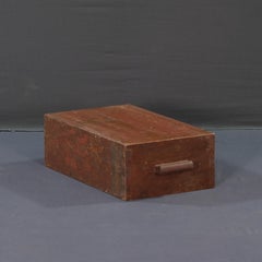 Pierre Jeanneret PJ-67-A Cube Stool / Authentic Mid-Century Modern Chandigarh