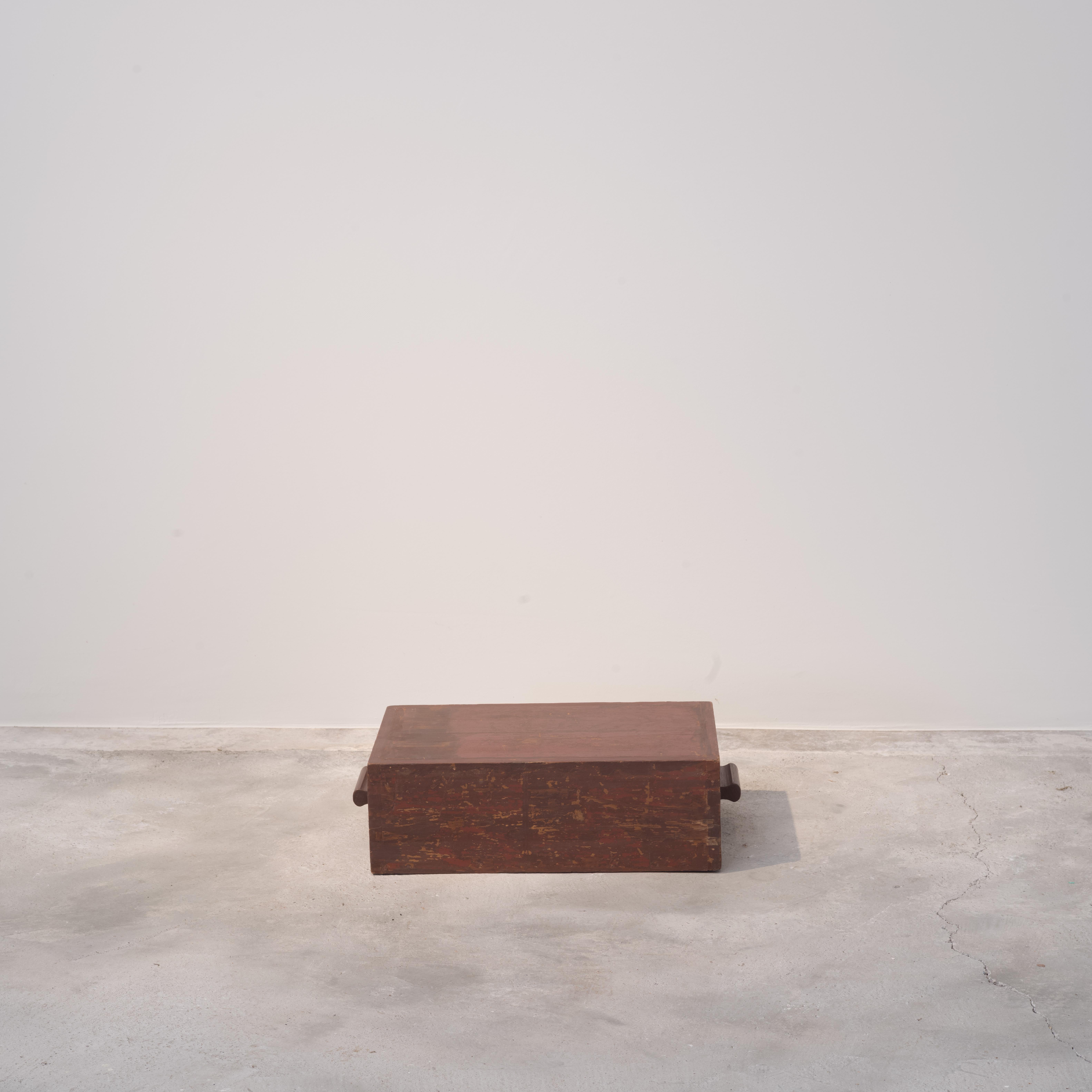 Pierre Jeanneret PJ-67-A Tabouret Cube / Authentique Chandigarh Moderne du Milieu du Siècle en vente 2