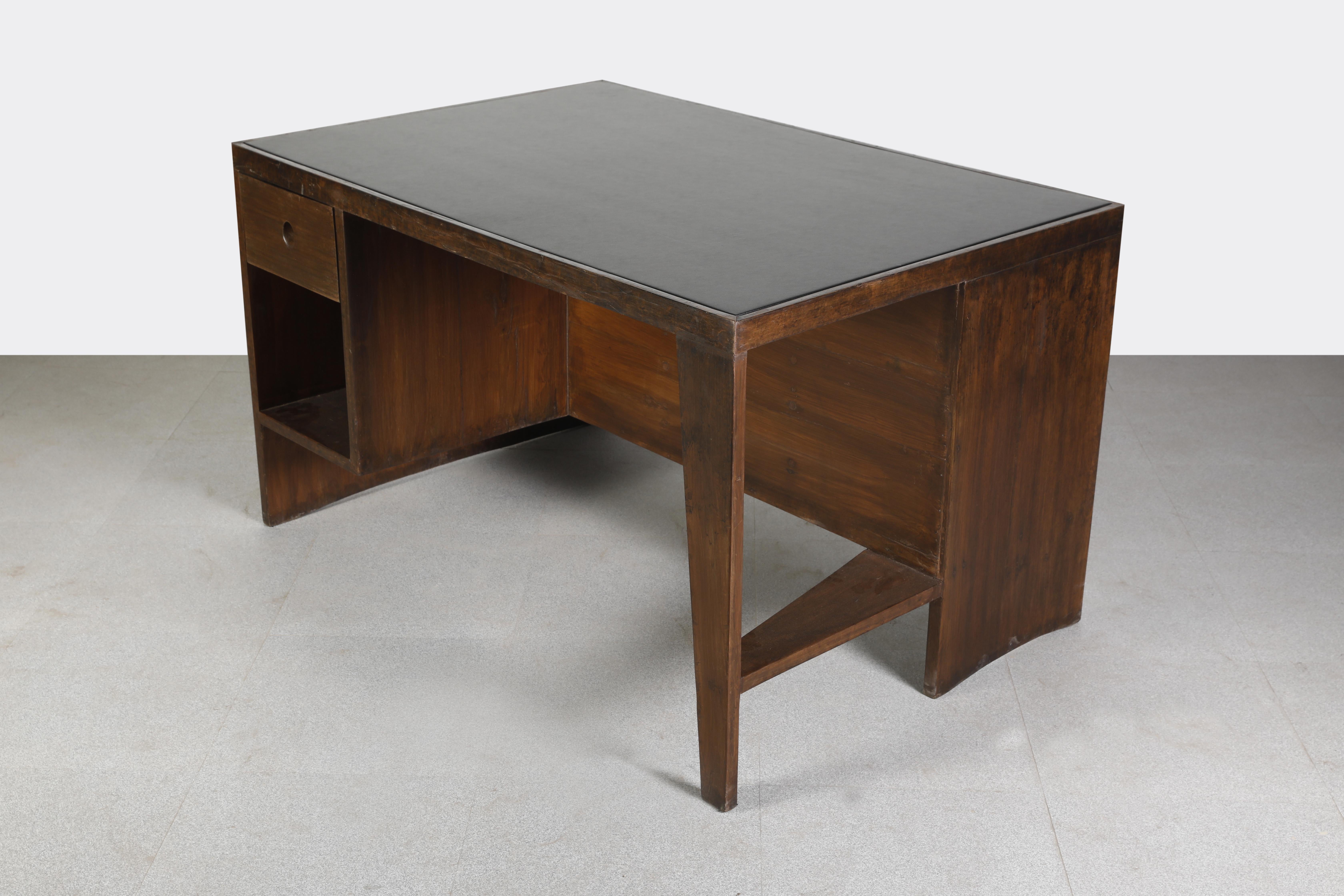 Mid-20th Century Pierre Jeanneret PJ-BU-02-A Pigeonhole Desk / Authentic Mid-Century Modern