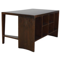 Pierre Jeanneret PJ-BU-02-A Pigeonhole Desk / Authentic Mid-Century Modern