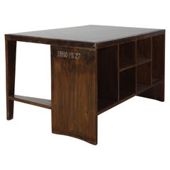 Pierre Jeanneret PJ-BU-02 Clark Table / Authentic Mid-Century Modern, Chandigarh