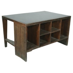 Pierre Jeanneret PJ-BU-02 Clark Table Chandigarh / Authentic Mid-Century Modern