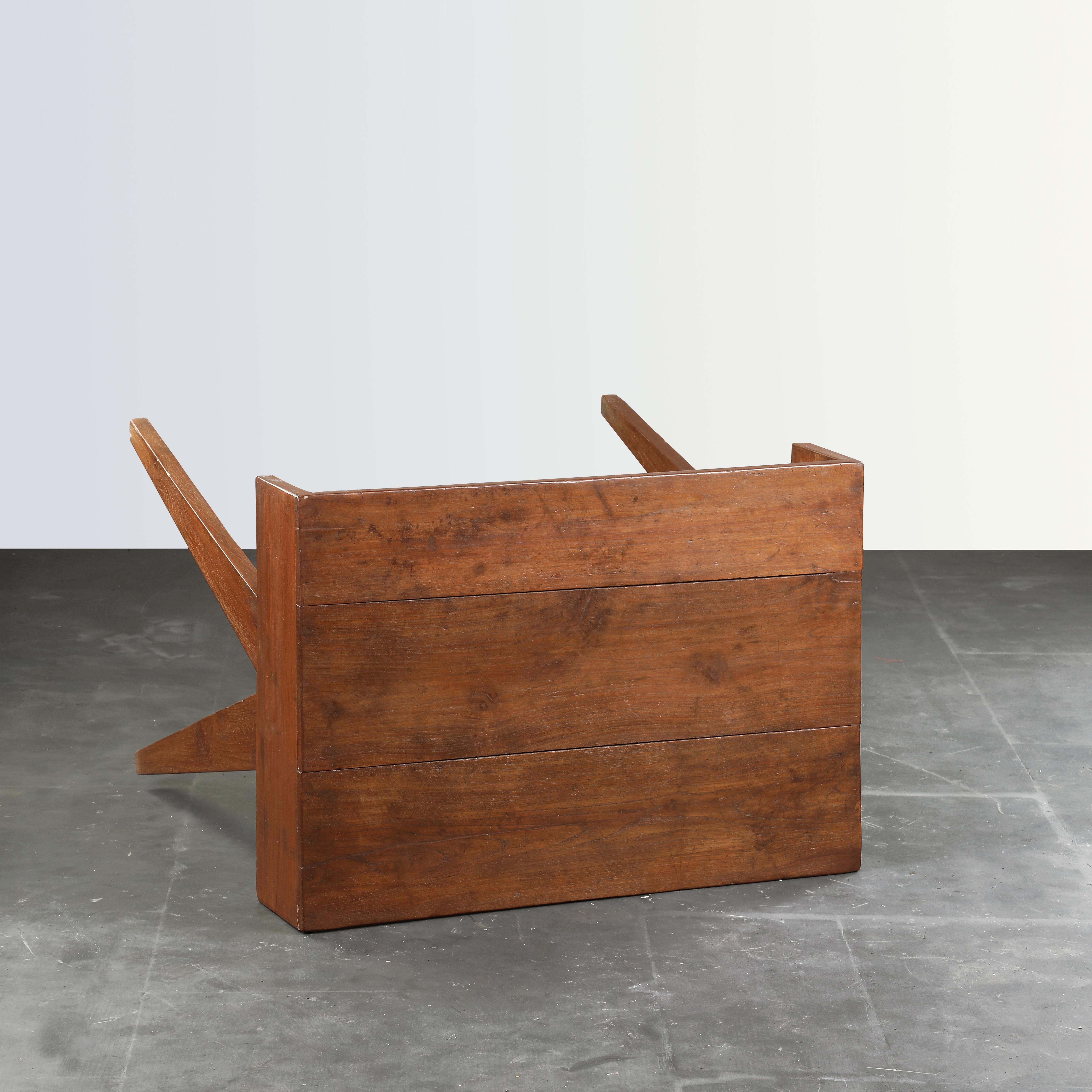Pierre Jeanneret PJ-BU-08-A Student Desk / Authentic Mid-Century Modern  For Sale 1