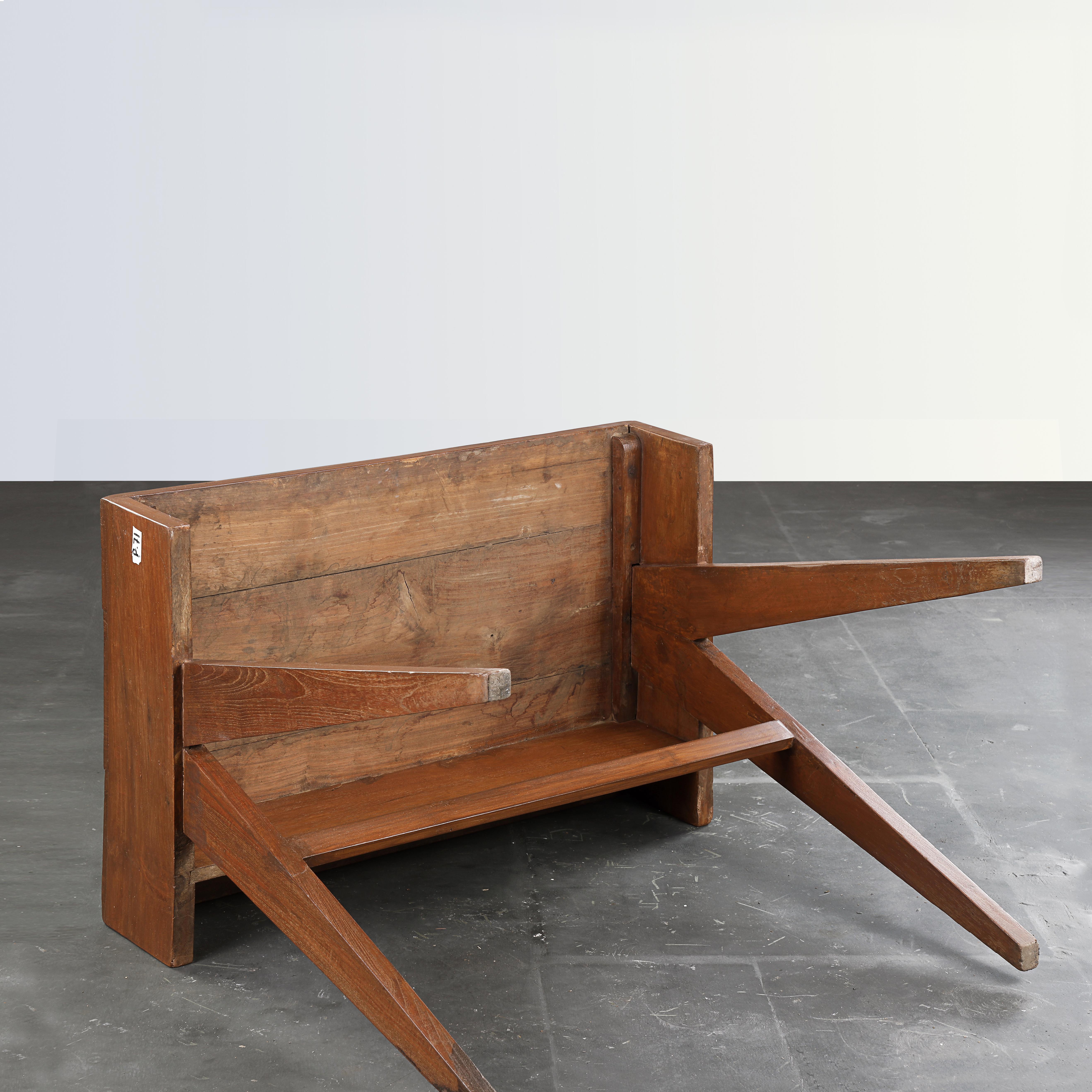 Pierre Jeanneret PJ-BU-08-A Escritorio de estudiante / Moderno auténtico de mediados de siglo en venta 3