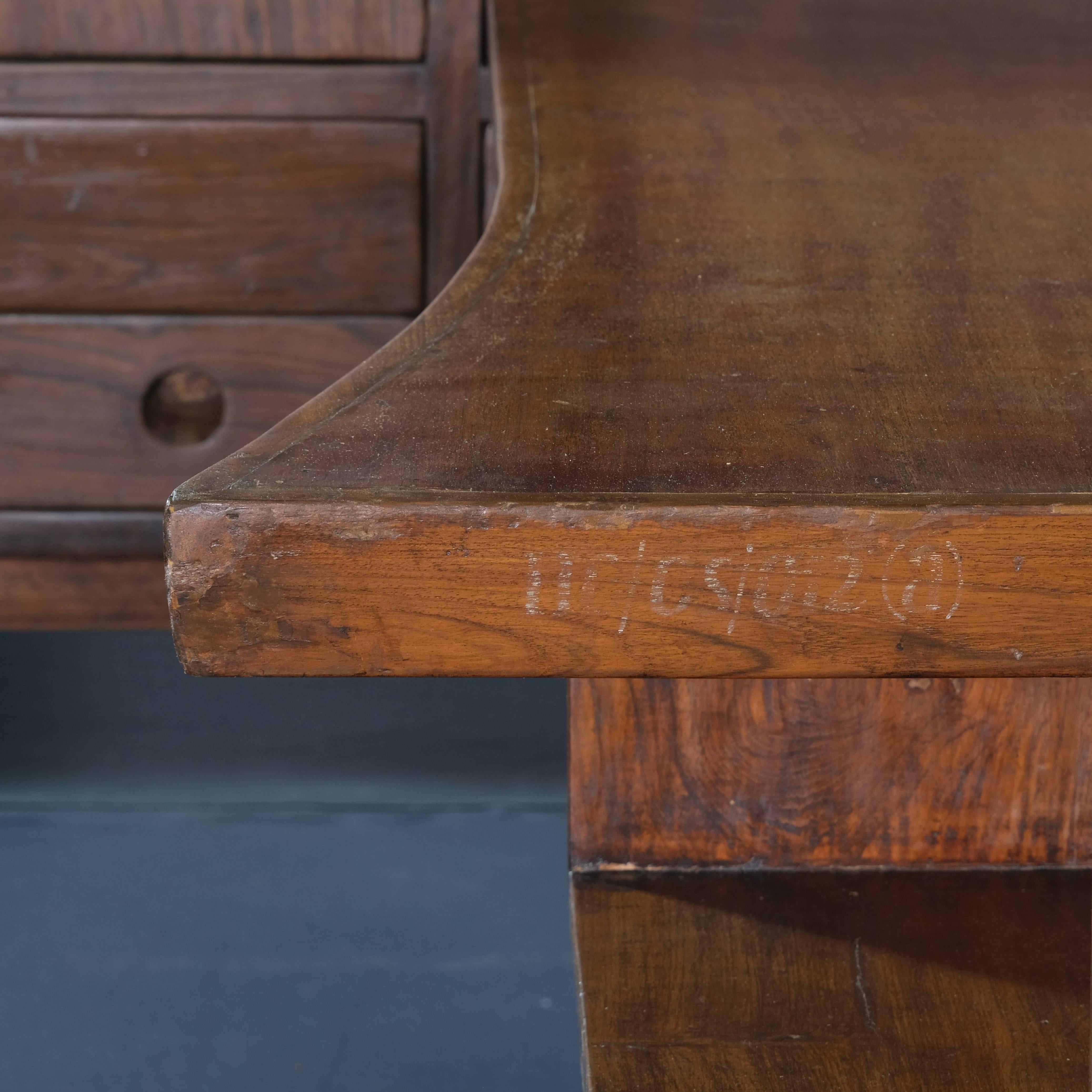 Mid-20th Century Pierre Jeanneret PJ-BU-13-A High Court Desk / Authentic Mid-Century Modern For Sale