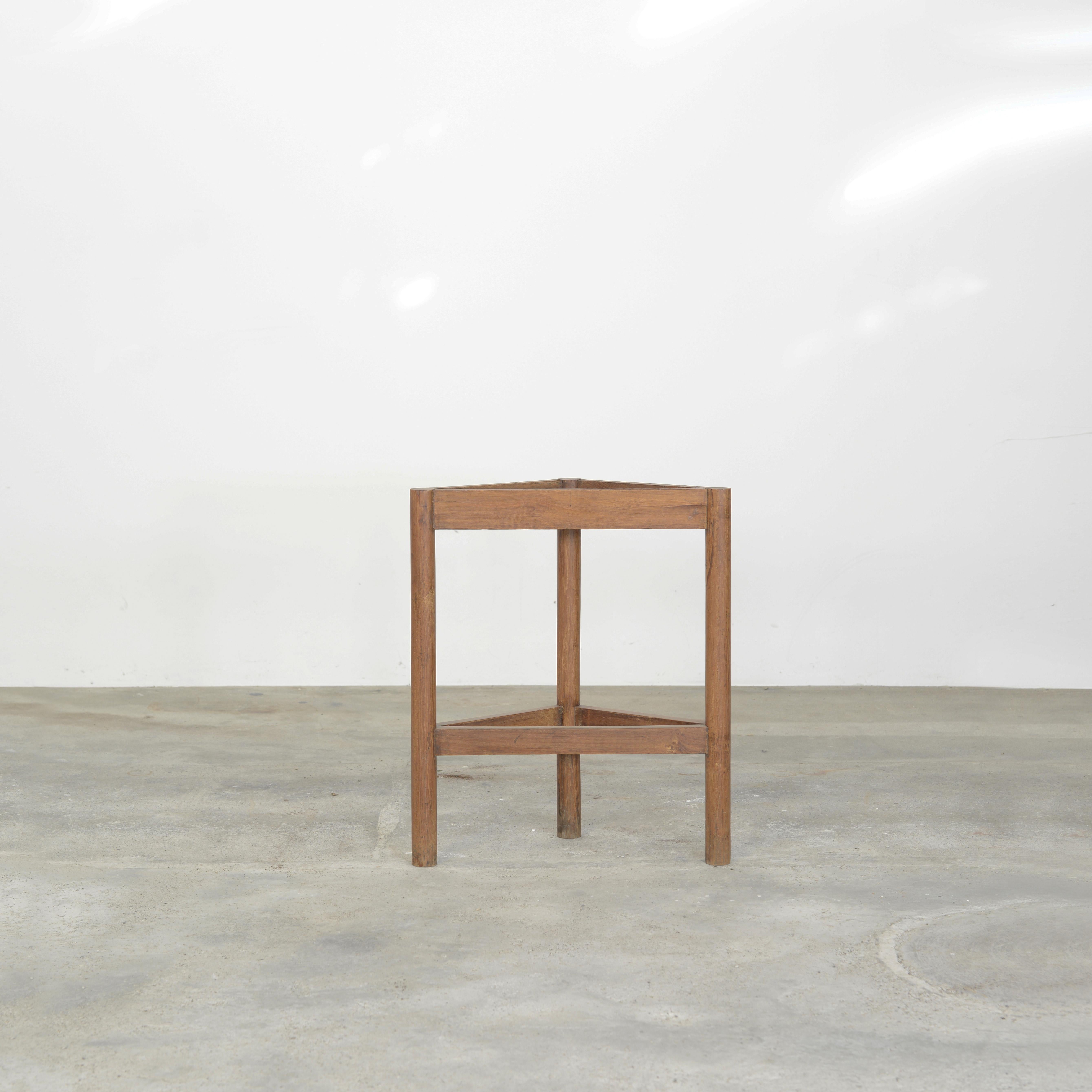 Indian Pierre Jeanneret PJ-BU-14-A Executive Desk / Authentic Mid-Century Modern For Sale