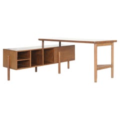Pierre Jeanneret PJ-BU-14-A Executive Desk / Authentic Mid-Century Modern