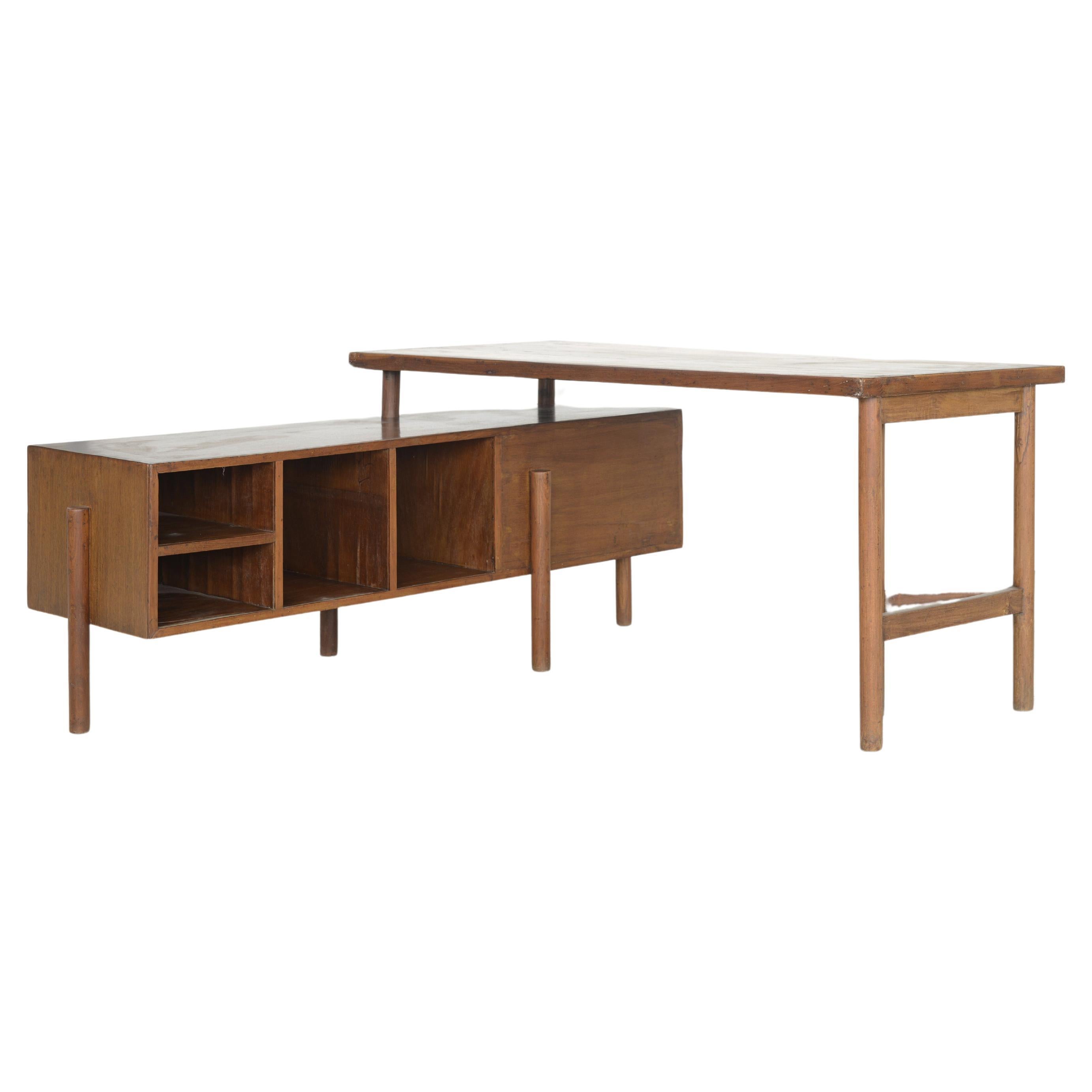 Pierre Jeanneret PJ-BU-14-A Executive Desk / Authentic Mid-Century Modern