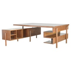 Pierre Jeanneret PJ-BU-16-A Z-Element Table / Authentic Mid-Century Modern