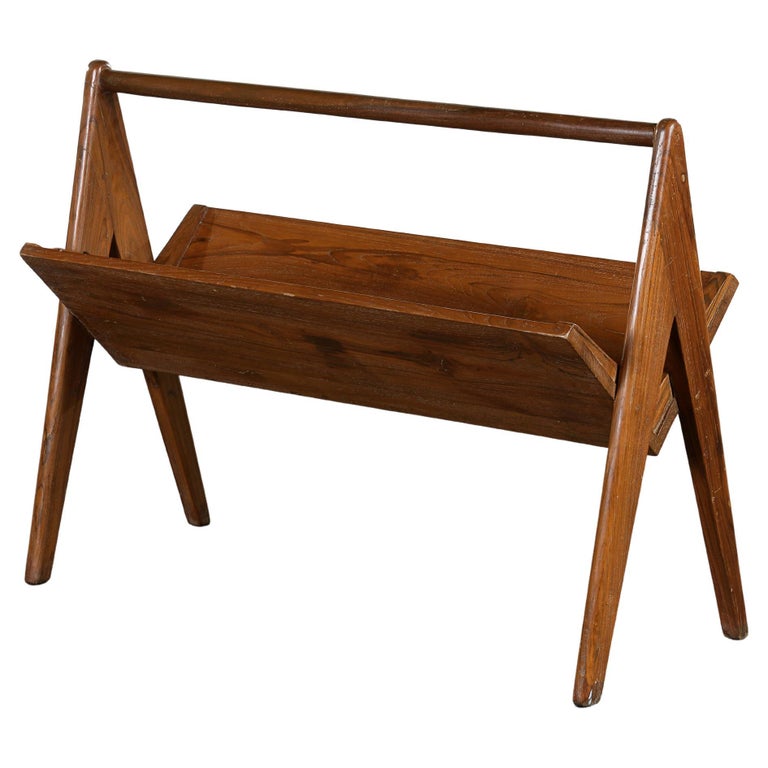 Pierre Jeanneret PJ-R-07-A Portable Book Rack / Authentic Mid-Century ...