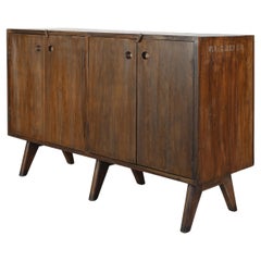 Armoire Pierre Jeanneret PJ-R-14-A authentique mi-siècle moderne