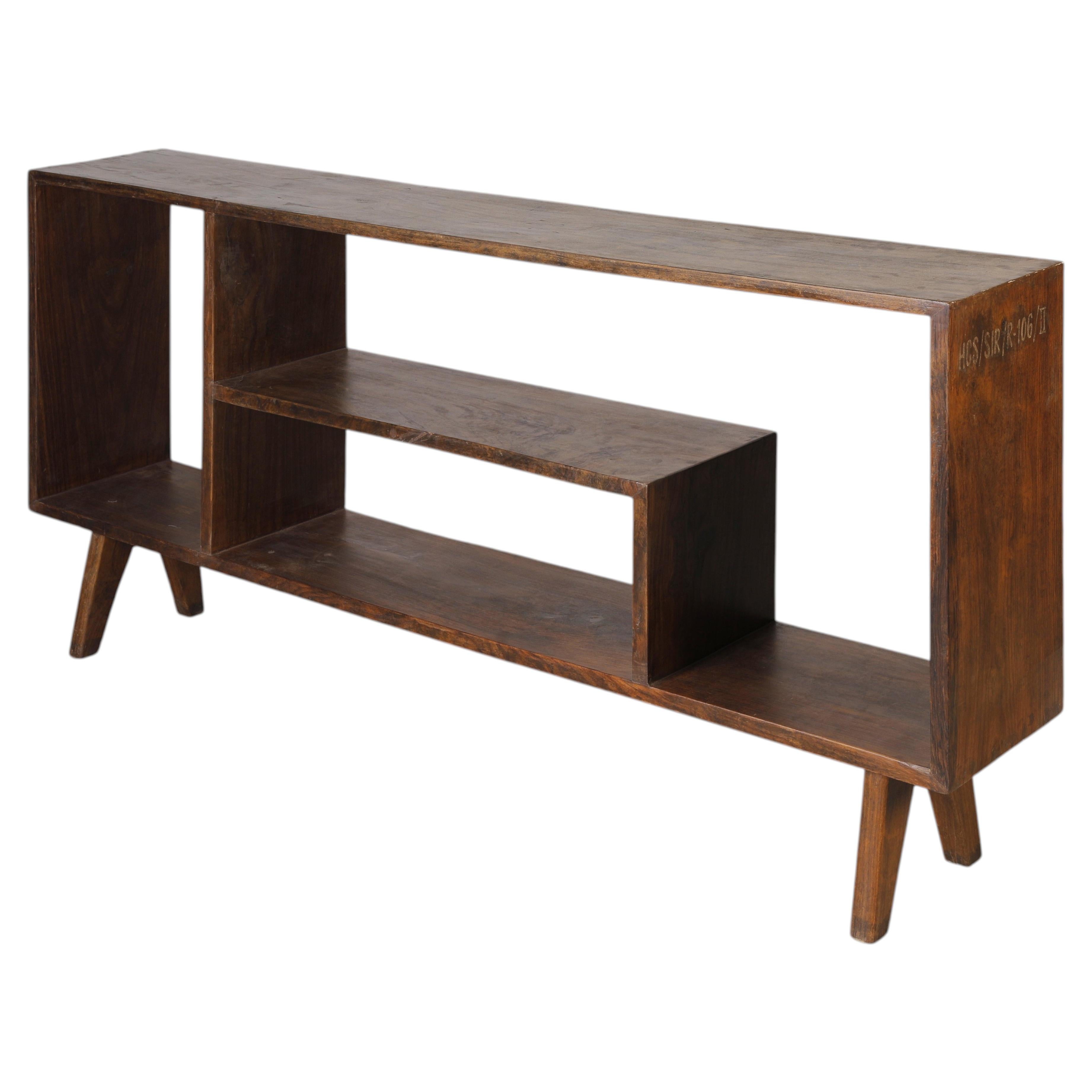 Pierre Jeanneret PJ-R-16-A File Rack / Authentic Mid-Century Modern Chandigarh