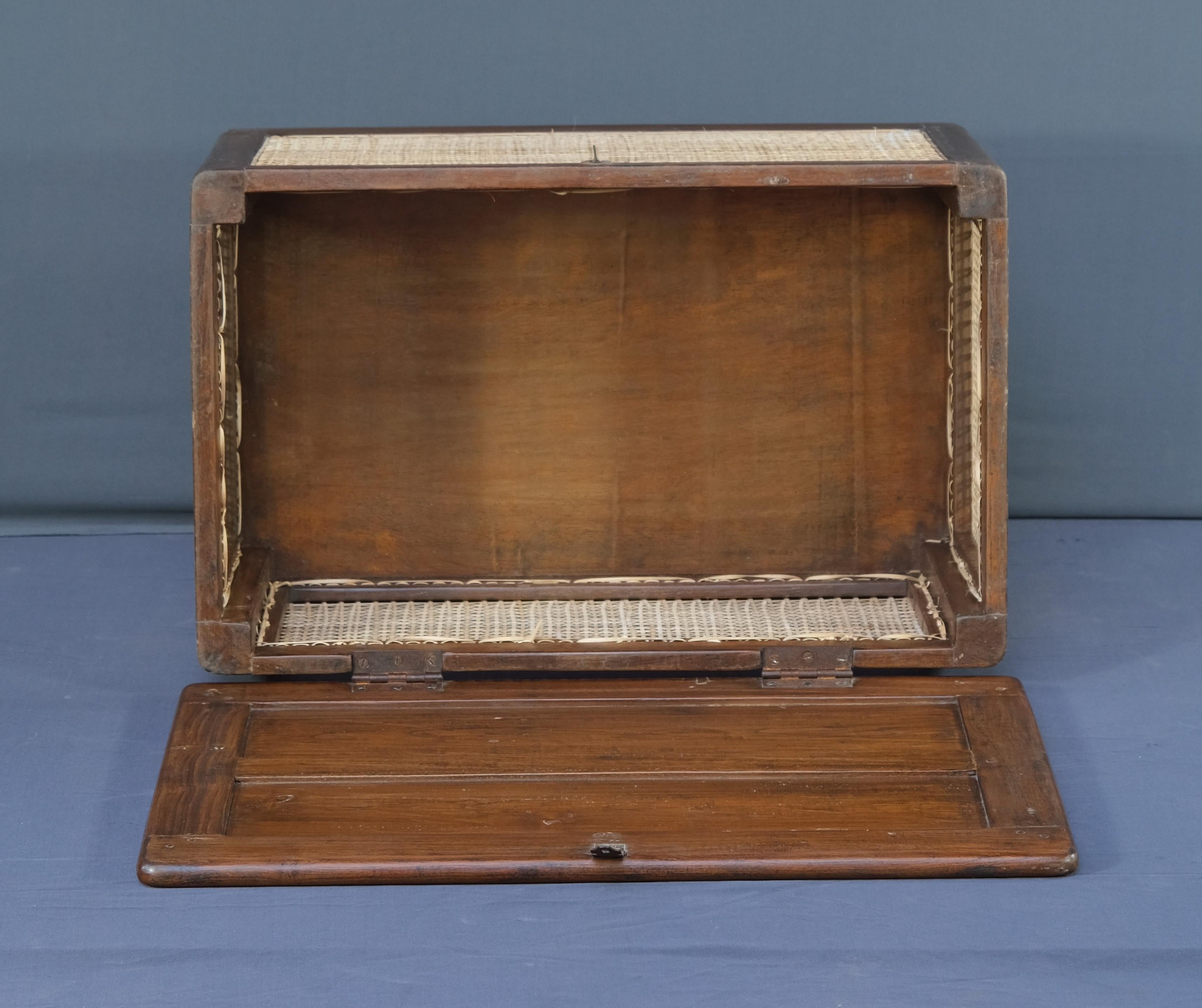 Pierre Jeanneret PJ-R-23-A Linen Box / Authentic Mid-Century Modern For Sale 5