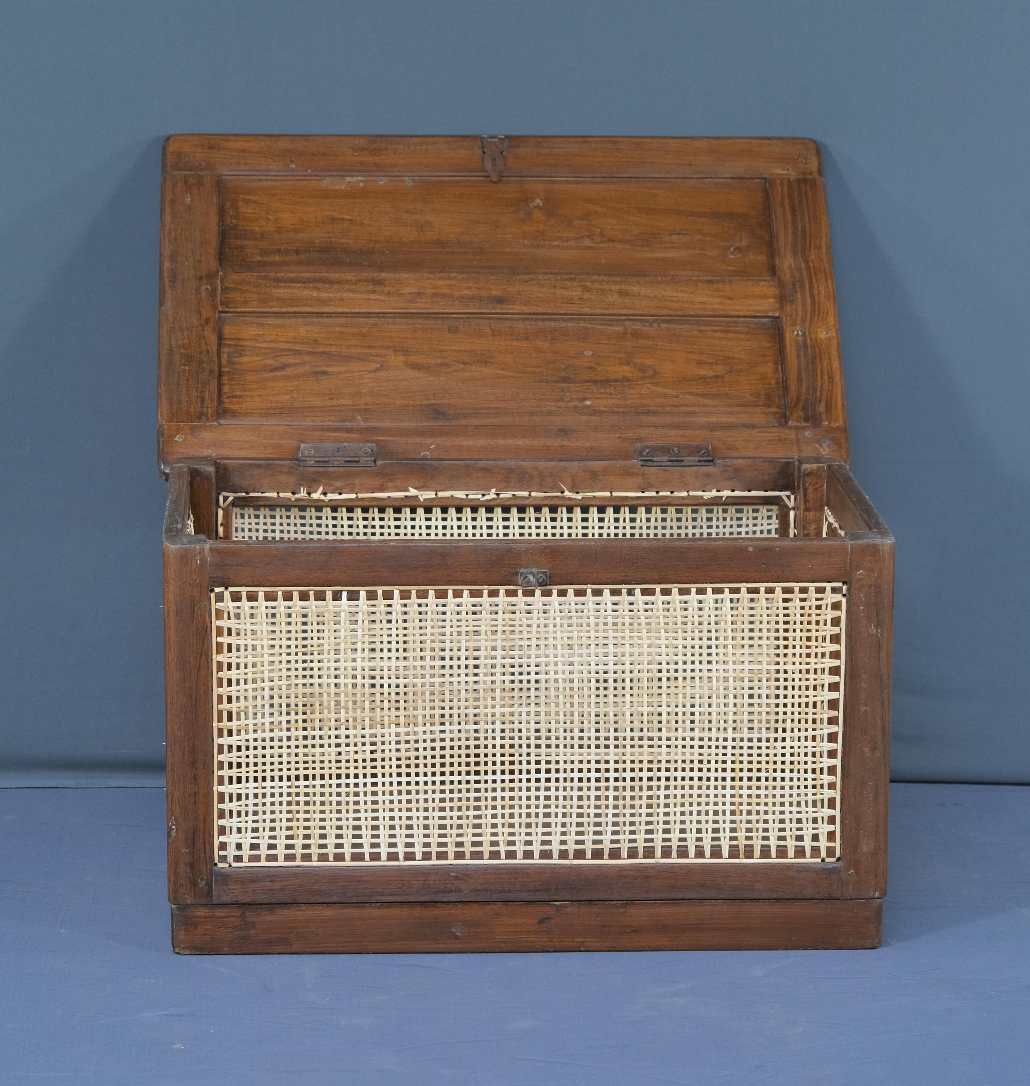 Pierre Jeanneret PJ-R-23-A Linen Box / Authentic Mid-Century Modern For Sale 3