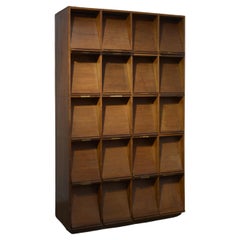 Retro Pierre Jeanneret PJ-R-26-A Periodical Book Case / Authentic Mid-Century Modern