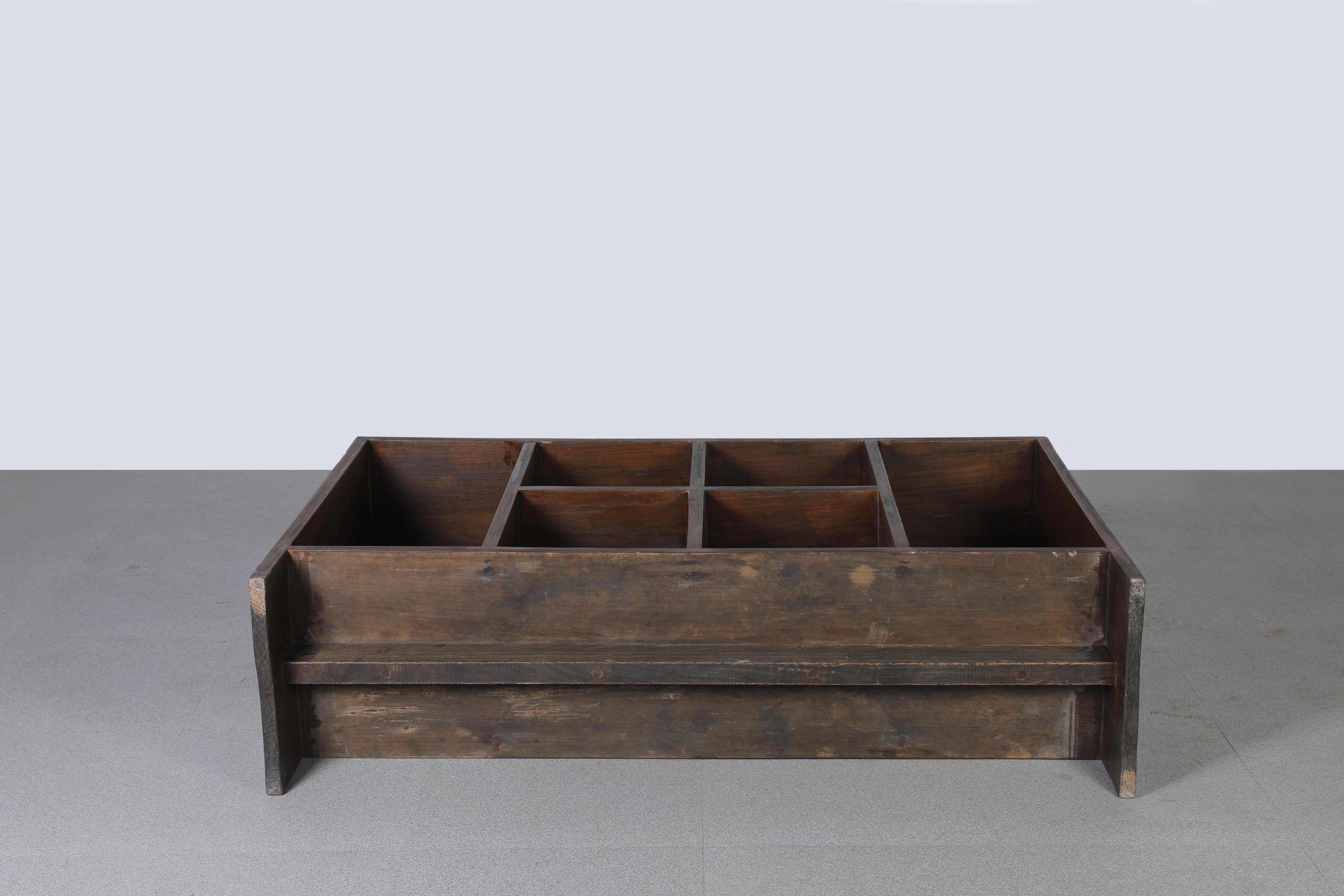 Indian Pierre Jeanneret PJ-R-27-A File Rack / Authentic Mid-Century Modern, Chandigarh