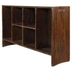 Used Pierre Jeanneret PJ-R-27-A File Rack / Authentic Mid-Century Modern Chandigarh