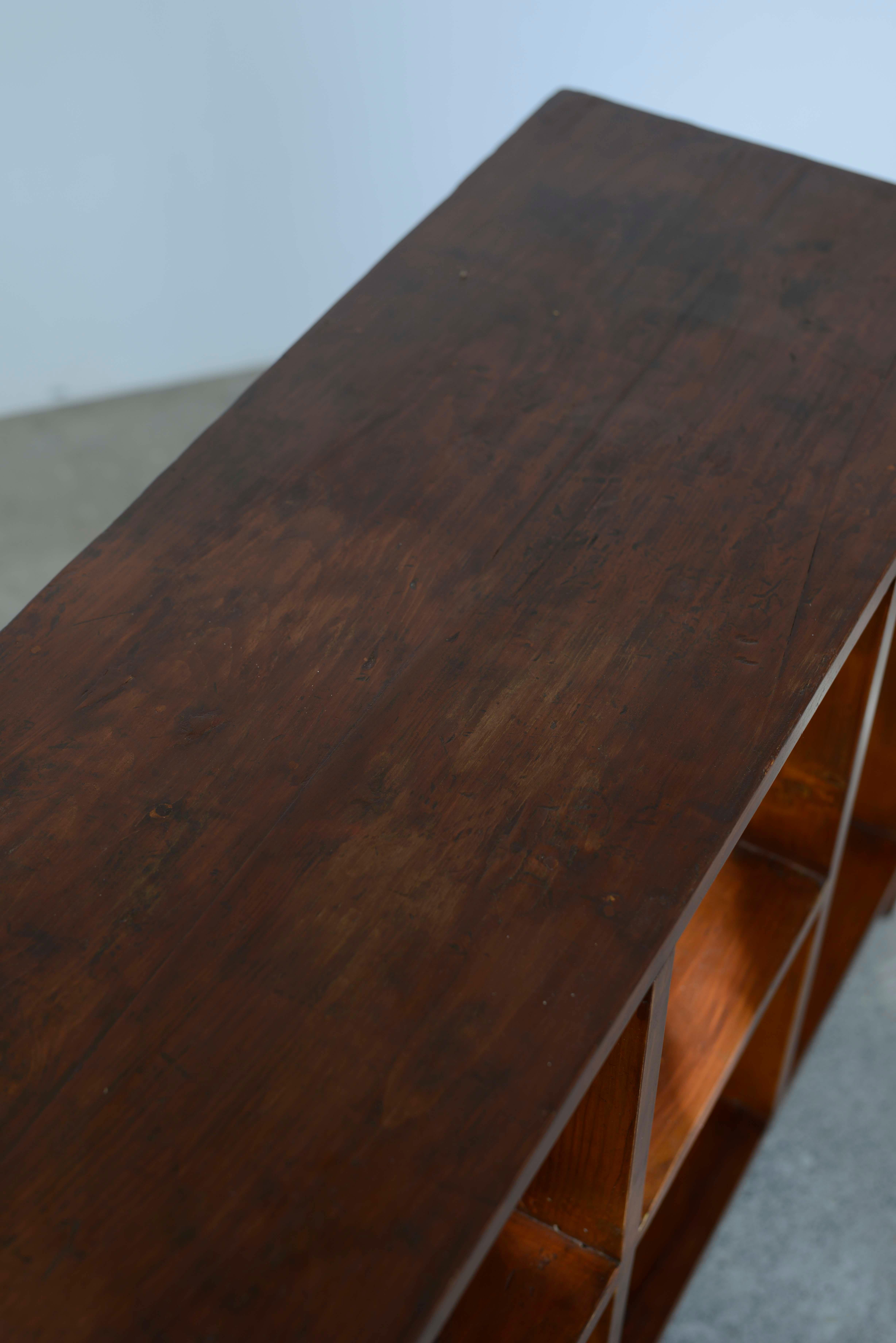 Wood Pierre Jeanneret PJ-R-27-B File Rack / Authentic Mid-Century Modern