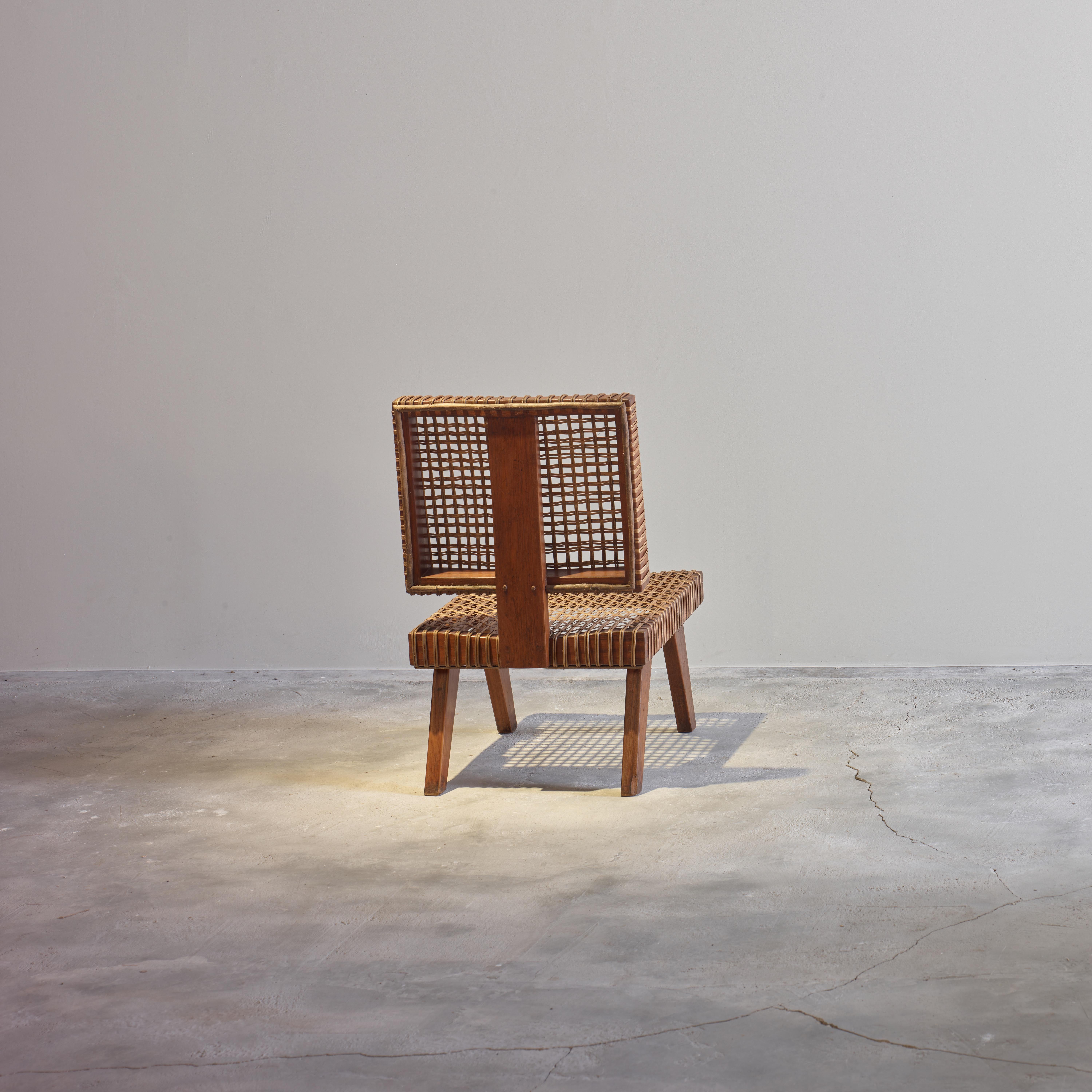 Pierre Jeanneret PJ-Rare Chair / Authentischer Mid-Century Modern-Stuhl im Zustand „Gut“ im Angebot in Zürich, CH