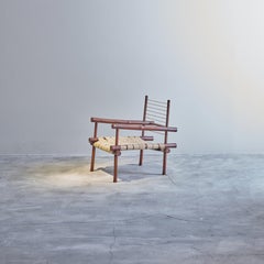 Pierre Jeanneret PJ-SI-01-C Bamboo Armchair / Mid-Century Modern Chandigarh