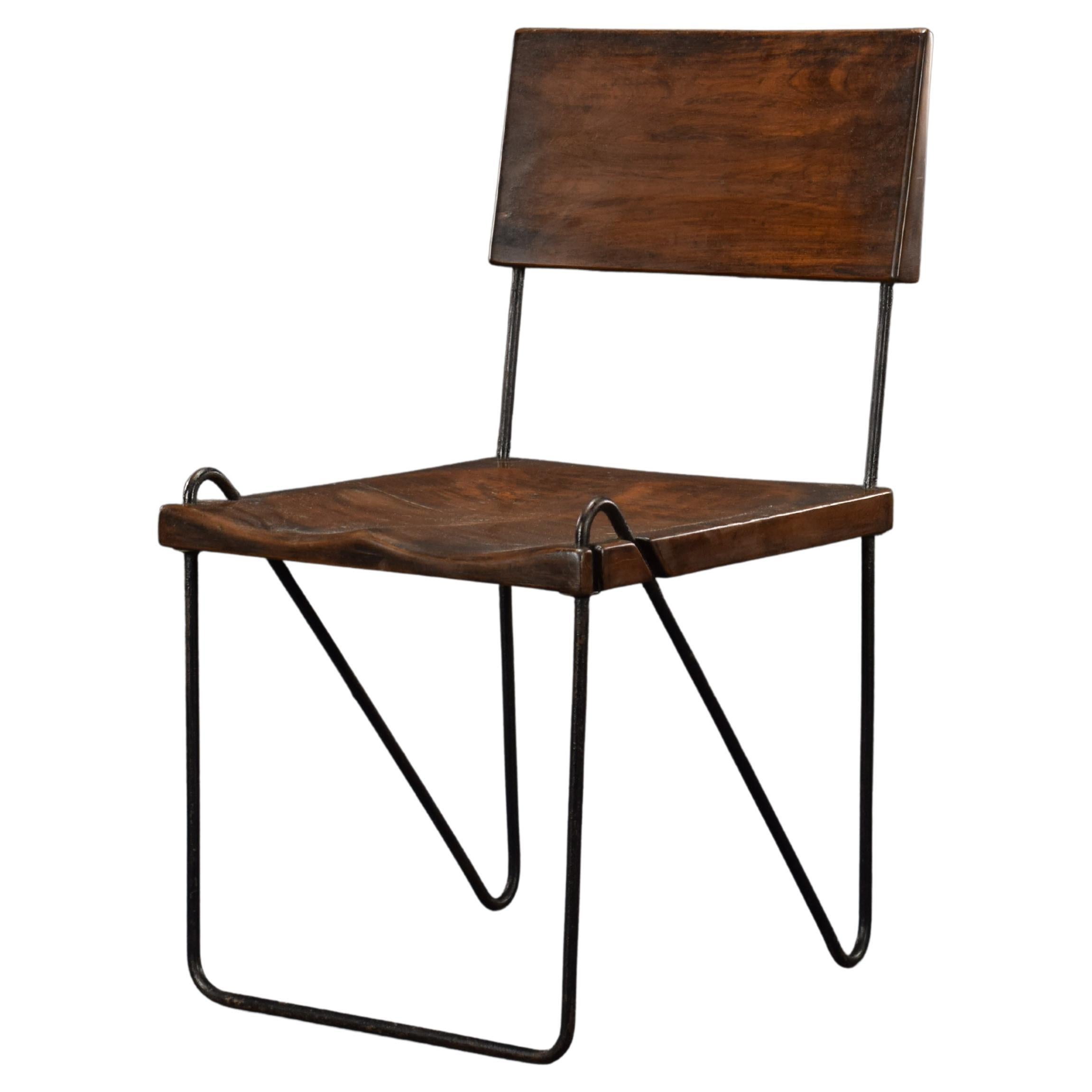 Pierre Jeanneret PJ-SI-06-A Chaise sans accoudoirs / Mid-Century Modern Chandigarh 