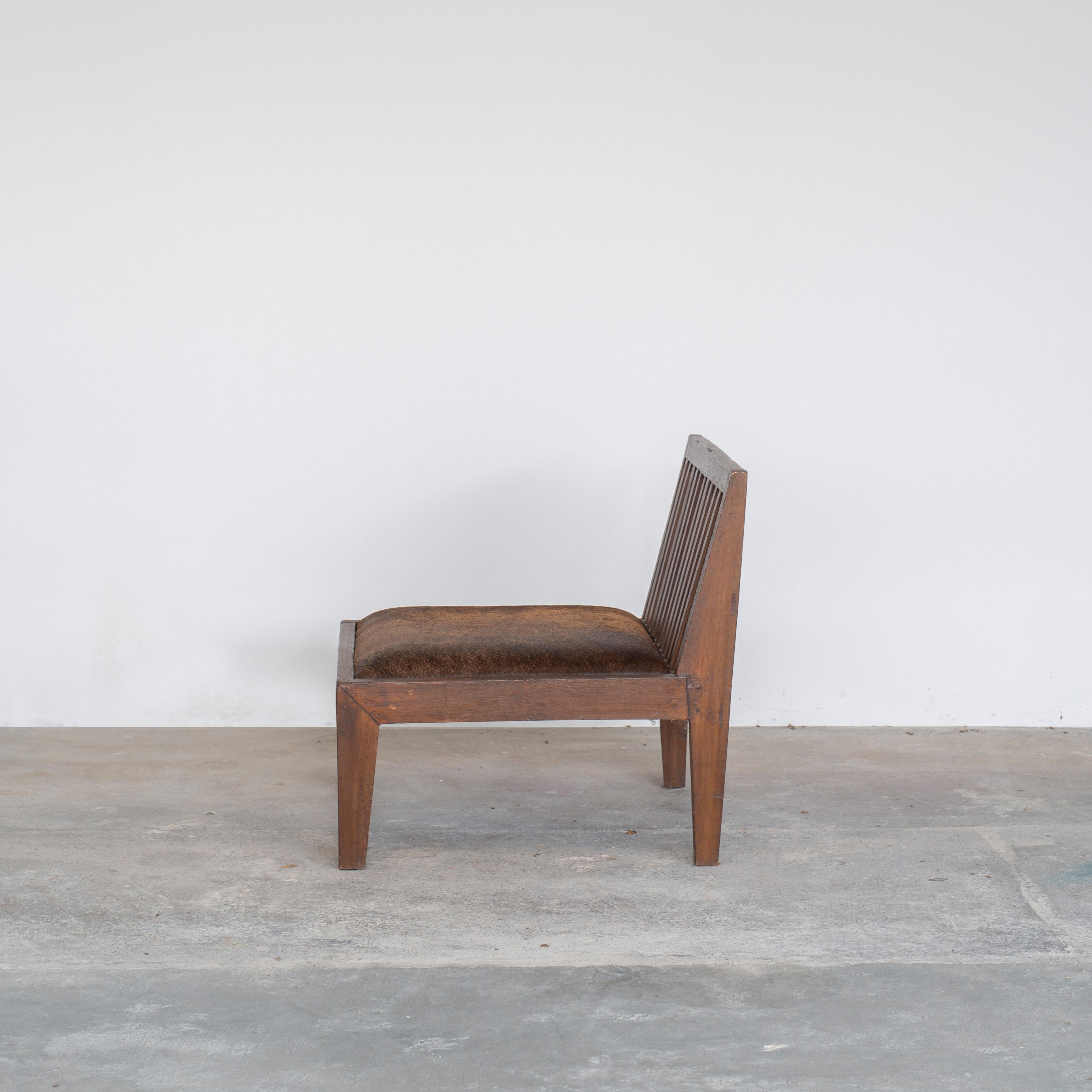 mid century armless chair