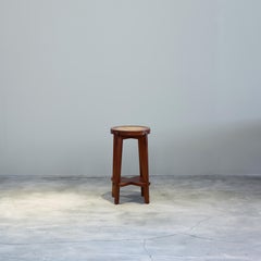 Pierre Jeanneret PJ-SI-21-A High Stool / Authentic Mid-Century Modern