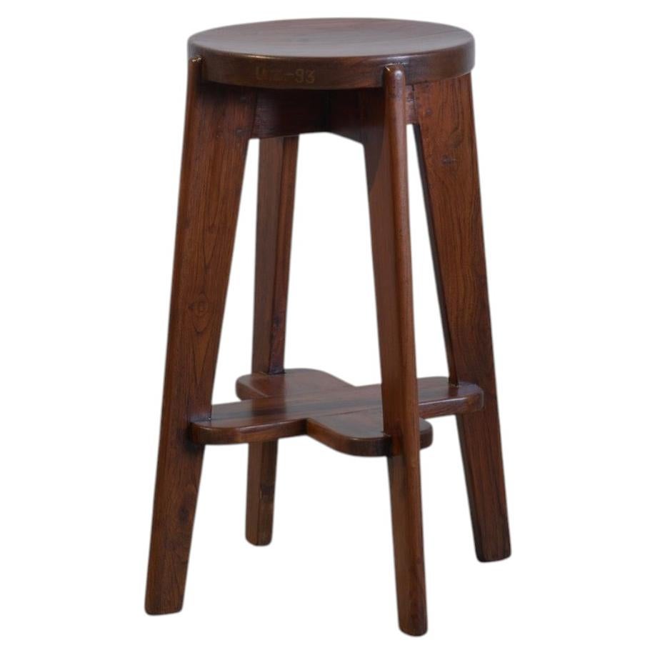Pierre Jeanneret PJ-SI-21-C Stool / Authentic Mid-Century Modern For Sale