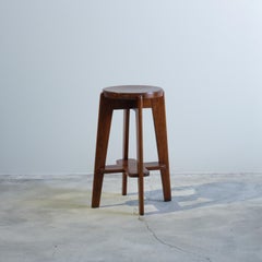 Pierre Jeanneret PJ-SI-21-C Hocker, 2er-Set / Authentischer Mid-Century-Modern-Stil