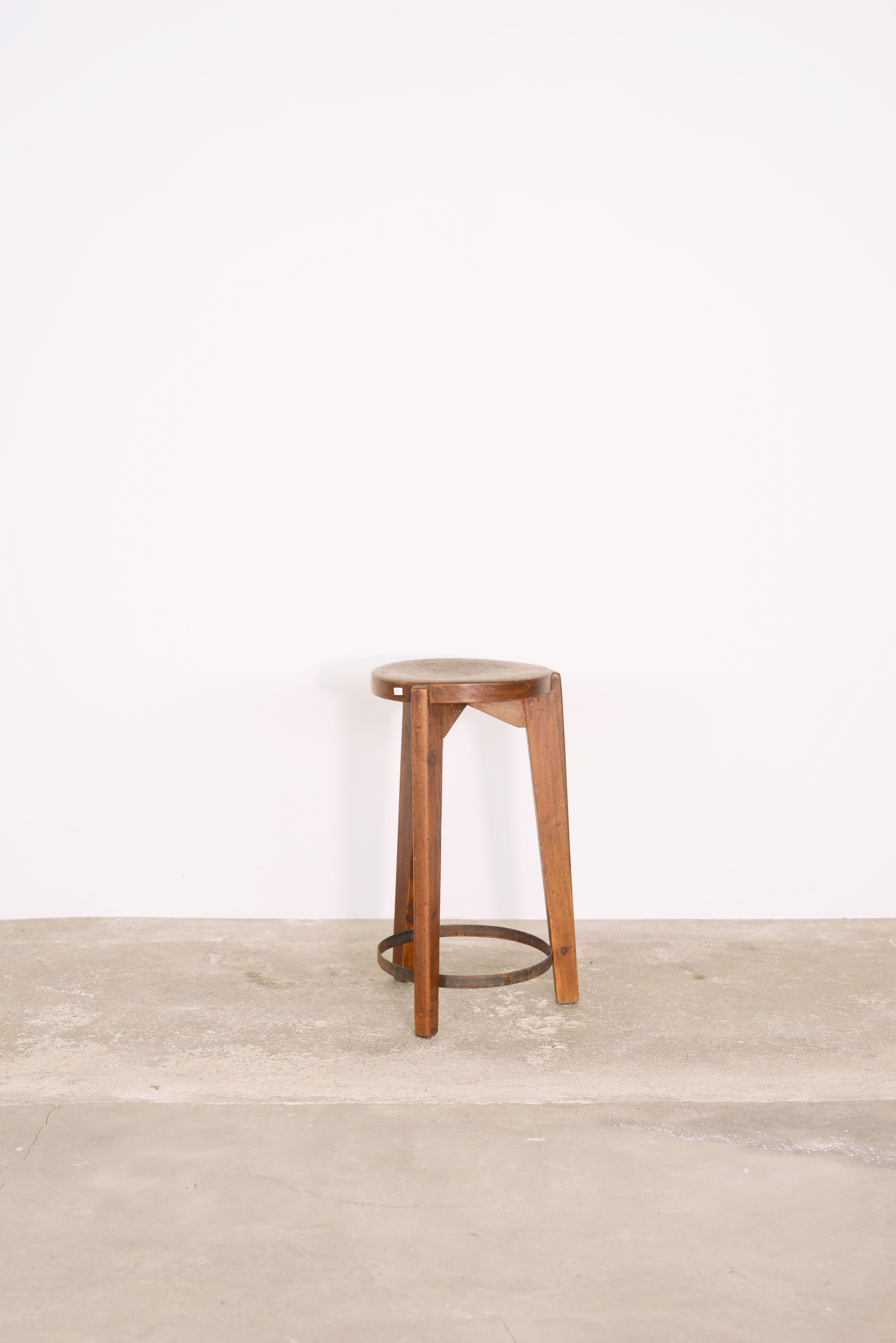 pierre jeanneret bar stool