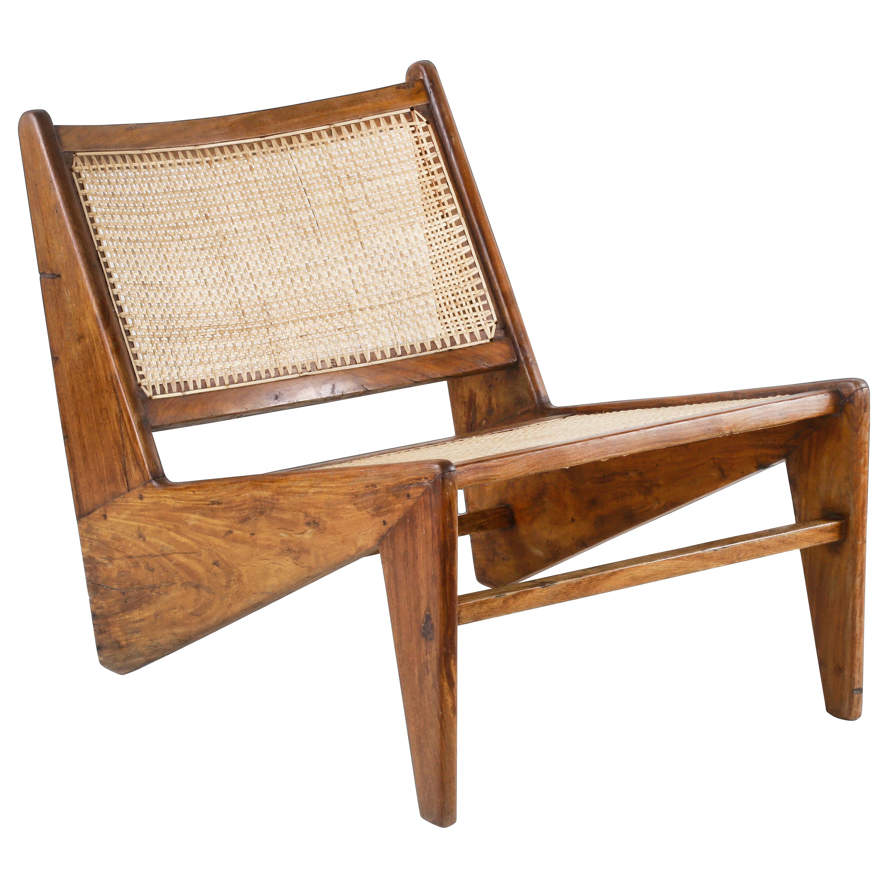 Pierre Jeanneret PJ-SI-59-A Chaise Kangourou authentique mi-siècle en vente