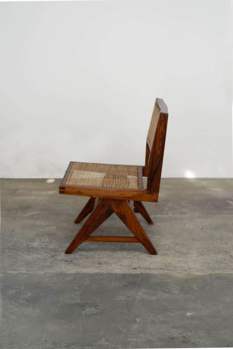 Pierre Jeanneret PJ-SI-25-A Low Chair / Authentic Mid-Century Modern ...