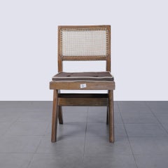 Pierre Jeanneret PJ-SI-25-A Coppia di sedie / Autentico Mid-Century Chandigarh