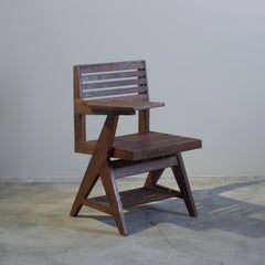 Pierre Jeanneret PJ-SI-26-C Schreibtischstuhl / Authentic Mid-Century Modern