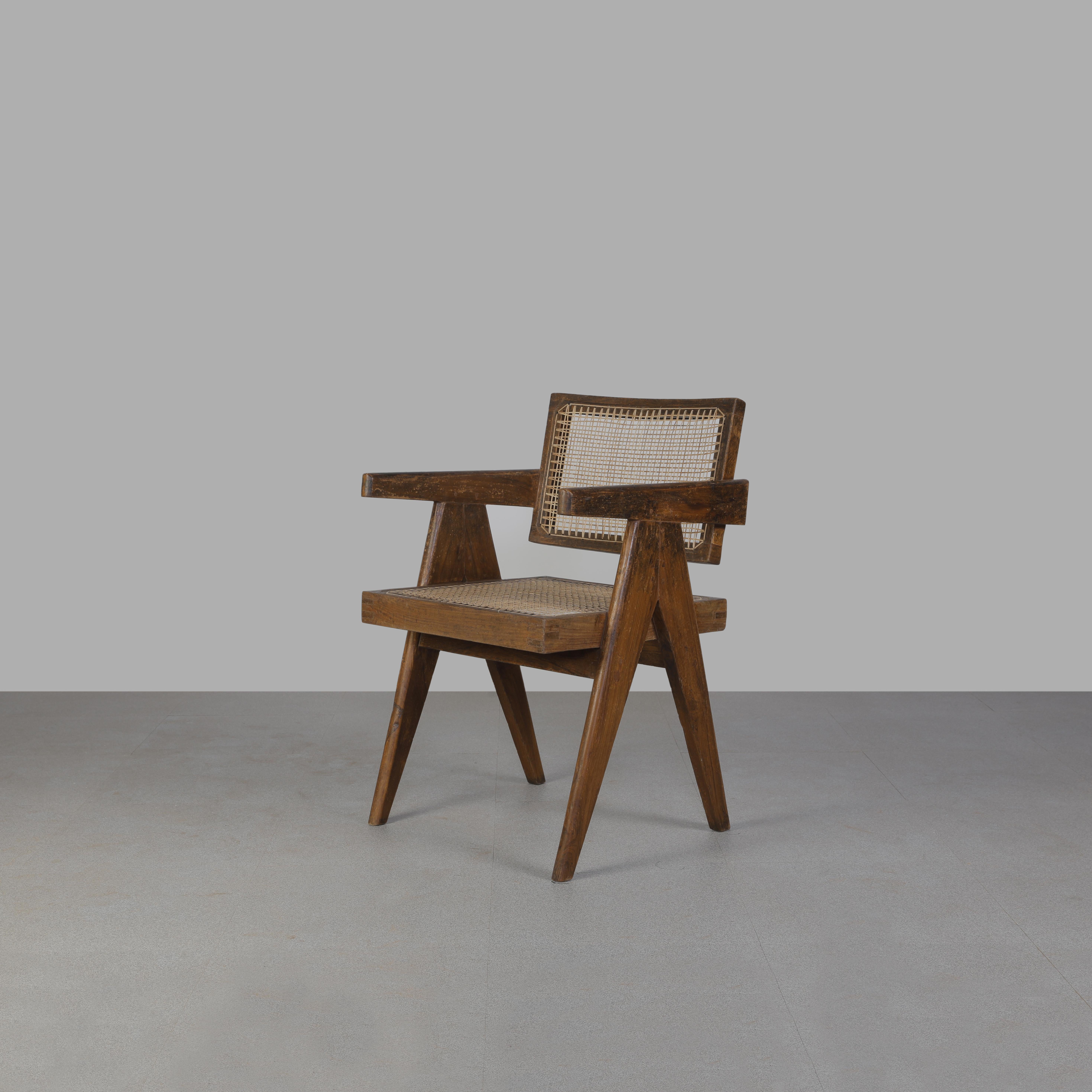 Pierre Jeanneret PJ-SI-28-A - Ensemble de 12 chaises - Authentique Mid-Century Modern en vente 4