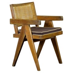 Pierre Jeanneret PJ-SI-28-B Armchair / Authentic Mid-Century Modern