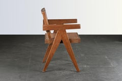 Pierre Jeanneret PJ-SI-28-B Office Cane Armchair/Authentic Mid-Century Modern