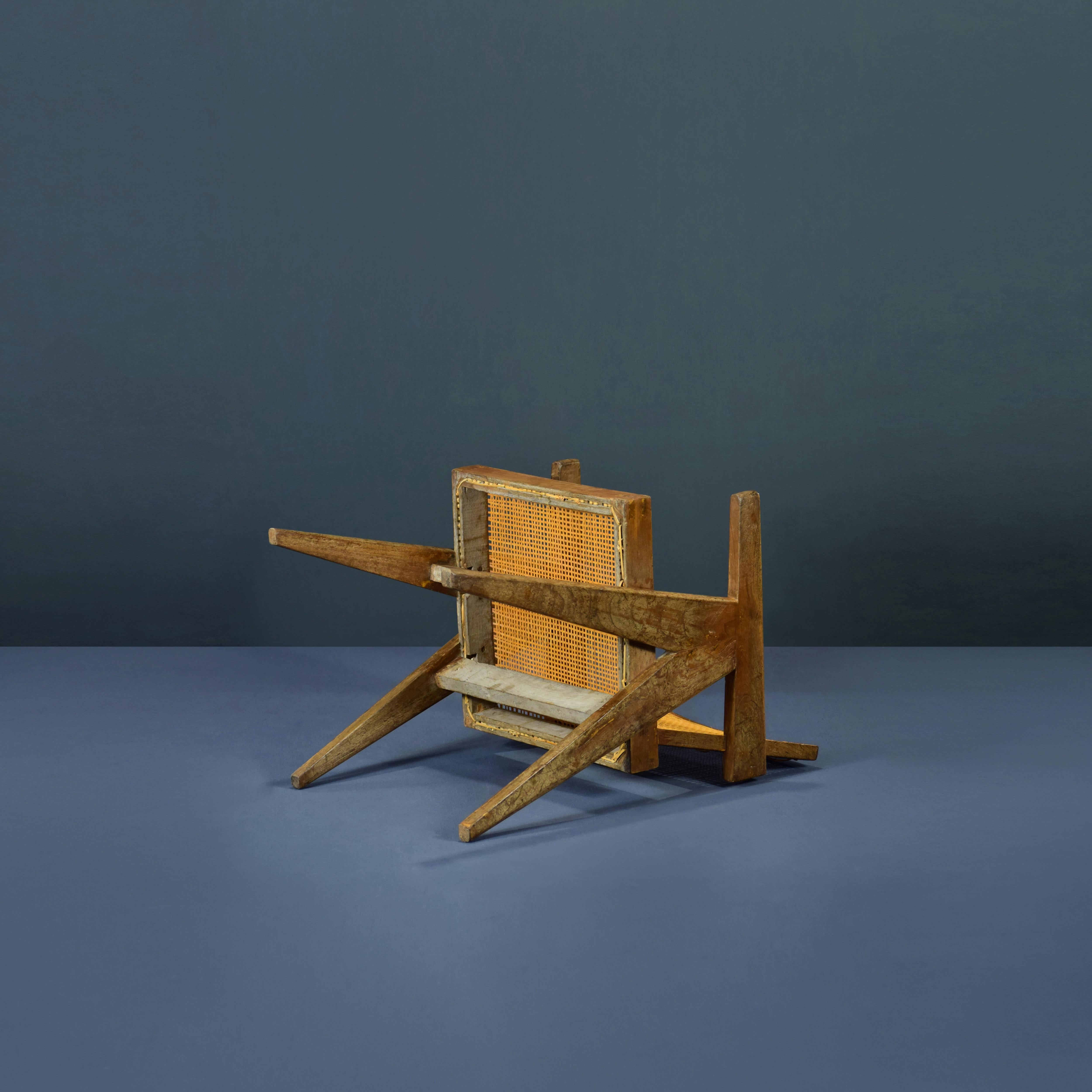 Pierre Jeanneret PJ-SI-28-B Set of 6 Chairs / Authentic Mid-Century Modern 13